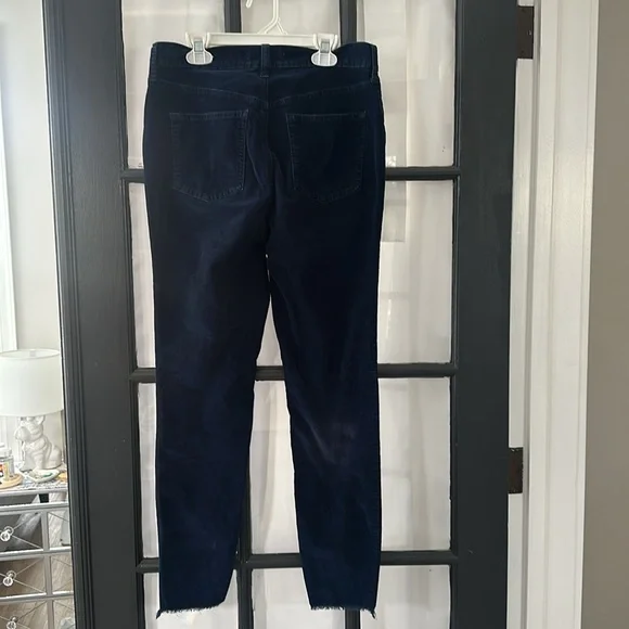 We the free navy corduroy raw hem pants (29) 🌿 - Picture 5 of 7